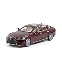 Play Car 1 32 Lexus Ls500H Model Car Sports Car Alloy Metal Pull Back Die-Cast Car Diecast Metal Pullback Toy Car with Openable Doors &amp; Light Music Toys for Kids - Brown