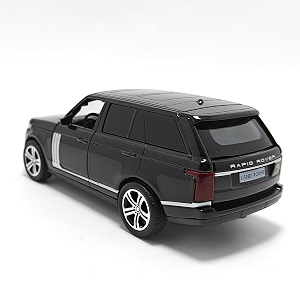 play car 1 32 range rover toy car metal pull back diecast car with openable door and sound light gifts toys for kidsblack