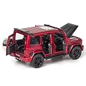 Play Car Die Cast Metal Toy Car 1 32 Scale G Wagon Diecast Pullback Toy Car with Openable Doors &amp; Light, Music Car for Kids Best Toys Gifts Toys for Boy - Red