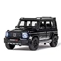 Play Car Die Cast Metal Toy Car 1 32 Scale G Wagon Diecast Pullback Toy Car with Openable Doors &amp; Light, Music Car for Kids Best Toys Gifts Toys for Boy - Black