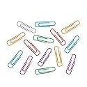 U Paper Clips, 28 mm Gem Clips, 100 PCS, Multi-Colored - Premium Metal Clips for Office, School & Home. Firm Grip, Secure Hold, Organize Documents