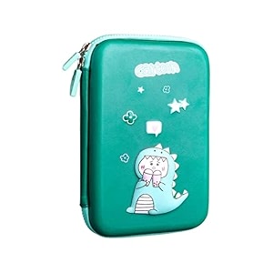 dinosaur pencil case for boys kids pencil case organizer dinosaur pencil case pencil case for boys pencil case for kids stylish return gift for kids kids pencil box for boys -green dinosaur pencil case
