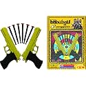 Toyzone Batman Softgun-57871 | Shooting Gun | Safe and Long Range | Aim Gun | 6-Play Softgun Darts with 2 Guns | Easy to Load | Pull &amp; Action ProShot | for Kids, Teens