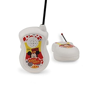 toyzone walkie talkie  extendable antenna  effective communication interphone  2 way radio toy  walkie talkie set for kids mickey mouse walkie talkie