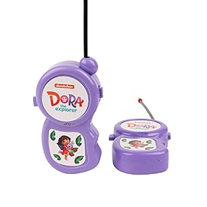toyzone walkie talkie  extendable antenna  effective communication interphone  2 way radio toy  walkie talkie set for kids dora walkie talkie