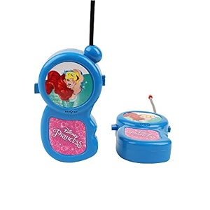 toyzone walkie talkie  extendable antenna  effective communication interphone  2 way radio toy  walkie talkie set for kids disney princess walkie talkie