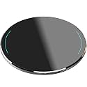 TOZO W1 Wireless Charger 10W Thin Aviation Aluminum Computer Numerical Control Technology Fast Charging Pad Space Gray (NO AC Adapter)