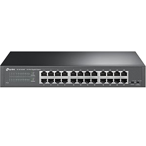 tp-link 24-port gigabit ethernet unmanaged desktoprackmount switch tl-sg1024d