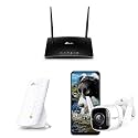 TP-Link Archer MR200 AC750 2.4GHz 750Mbps Dual Band 4G LTE Mobile Wi-Fi, SIM Slot Unlocked, No Confi