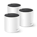 TP-Link Deco AX3000 Whole Home WiFi 6 Mesh System(Deco X55) - Covers up to 6500 ft2, Replaces Wireless Router and Extender, 3 Gigabit Ports per Unit, Supports Ethernet Backhaul (3-Pack)
