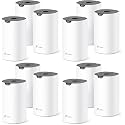 TP-Link Deco Mesh AC1900 WiFi System (Deco S4) – Up to 5,500 Sq.ft. Coverage, Replaces WiFi Router and Extender, Gigabit Ports, Compatible with Alexa, 12-Pack