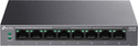 TP-Link LS108GP Gigabit Desktop Hub PoE+ up to 16 Gbps switching capacity 8 Ports 1000 Mbps Unmanaged Network Switch