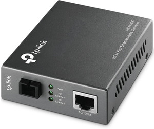 tp-link mc111cs 10100mbps wdm single-mode media converter 1 ports 100 mbps unmanaged network switch