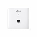 Tp-Link N300 Wireless N Wall-Plate Mounting Access Point, Support Poe 802.3Af, 300Mbps Wi-Fi Speed, Simply Managed By Cloud Access and Omada App (Eap115-Wall, White) - Single Band