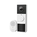 TP-Link Tapo D210 Video Doorbell Camera, 2.4GHz Wi-Fi, Night Vision, Motion Detection, Black