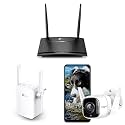 TP-Link TL-MR100 300Mbps 2.4GHz Wireless N 4G LTE, Wi-Fi N300, Plug and Play, Parental Controls, GUE