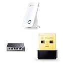 TP-Link TL-WA850RE Single_Band 300Mbps RJ45 Wireless Range Extender, Broadband/Wi-Fi Extender, Wi-Fi