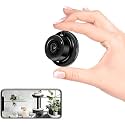 TP PLUS Home Security WiFi Mini IP Camera, 1080P HD Light Vision Wireless Indoor Security Surveillance System, Motion Detection, Baby Monitor, Two-Way Audio - Hanging (Maa Bacha)