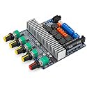TPA3116D2 2.1 Channel Bluetooth 5.0 Digital Audio Amplifier Board, 50W+50W+100W Class D Stereo Amplifier Module with Bass, Treble & Volume Control, DC 12V-24V