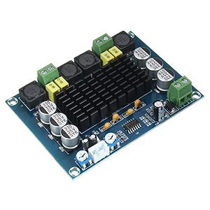 tpa3116d2 2x120w dual channel stereo dc12-26v digital high power amplifier board