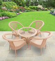 TPF Glass Table & Chair Set
