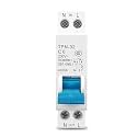 TPN-32 1P+N Mini Circuit Breaker MCB, 230V 4000A, C6 Rating, DIN Rail Mounting Household Air Switch (6A)