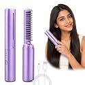 TPOB Rechargeable Straightener Comb Cordless Hair Straightening