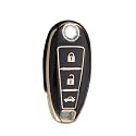 TPU Car Key Cover Black amp Golden