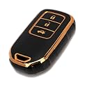TPU Car Key Cover Black amp Golden