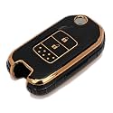 TPU Car Key Cover Black amp Golden