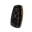 TPU Car Key Cover Black amp Golden