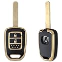 TPU Car Key Cover Black amp Golden