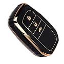 TPU Car Key Cover Black amp Golden