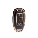 TPU Car Key Cover Black amp Golden