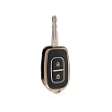 TPU Car Key Cover Black amp Golden