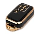 TPU Car Key Cover Black amp Golden