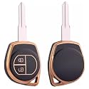 TPU Car Key Cover BlackampGolden Fit for
