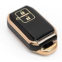 TPU Car Key Cover Black amp Golden