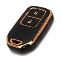 TPU Car Key Cover Black amp Golden