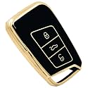 TPU Car Key Cover Black amp Golden