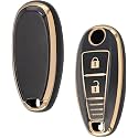 TPU Car Key Cover Black amp Golden