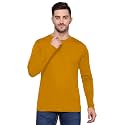 TQH Men39s Solid Full Sleeve Slim Fit