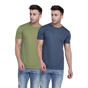 TQH Men Dri Fit Polyester Half Sleeve
