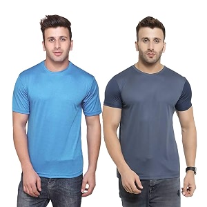TQH Men Dri Fit Polyester Half Sleeve