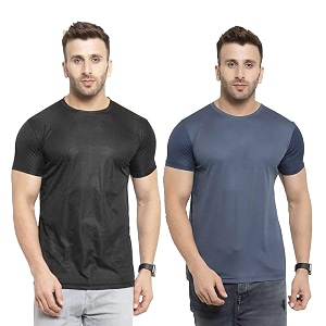 TQH Men Dri Fit Polyester Half Sleeve