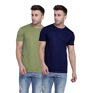TQH Men Dri Fit Polyester Half Sleeve