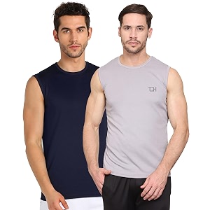 TQH Sleeveless T Shirts for Men