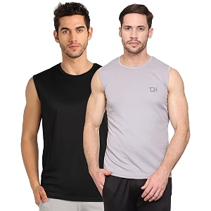 TQH Sleeveless T Shirts for Men