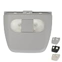 TQPONLY Overhead Console LED Dome Map Light Lamp | Fits Ford F150 2004-2008, for Lincoln Mark LT 2006-2008 Truck | Replaces 6L3Z-18519A70-AB Interior Cab Lights Track (Grey)