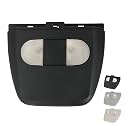TQPONLY Overhead Console LED Dome Map Light Lamp | Fits Ford F150 2004-2008, for Lincoln Mark LT 2006-2008 Truck | Replaces 6L3Z-18519A70-AB Interior Cab Lights Track (Black)